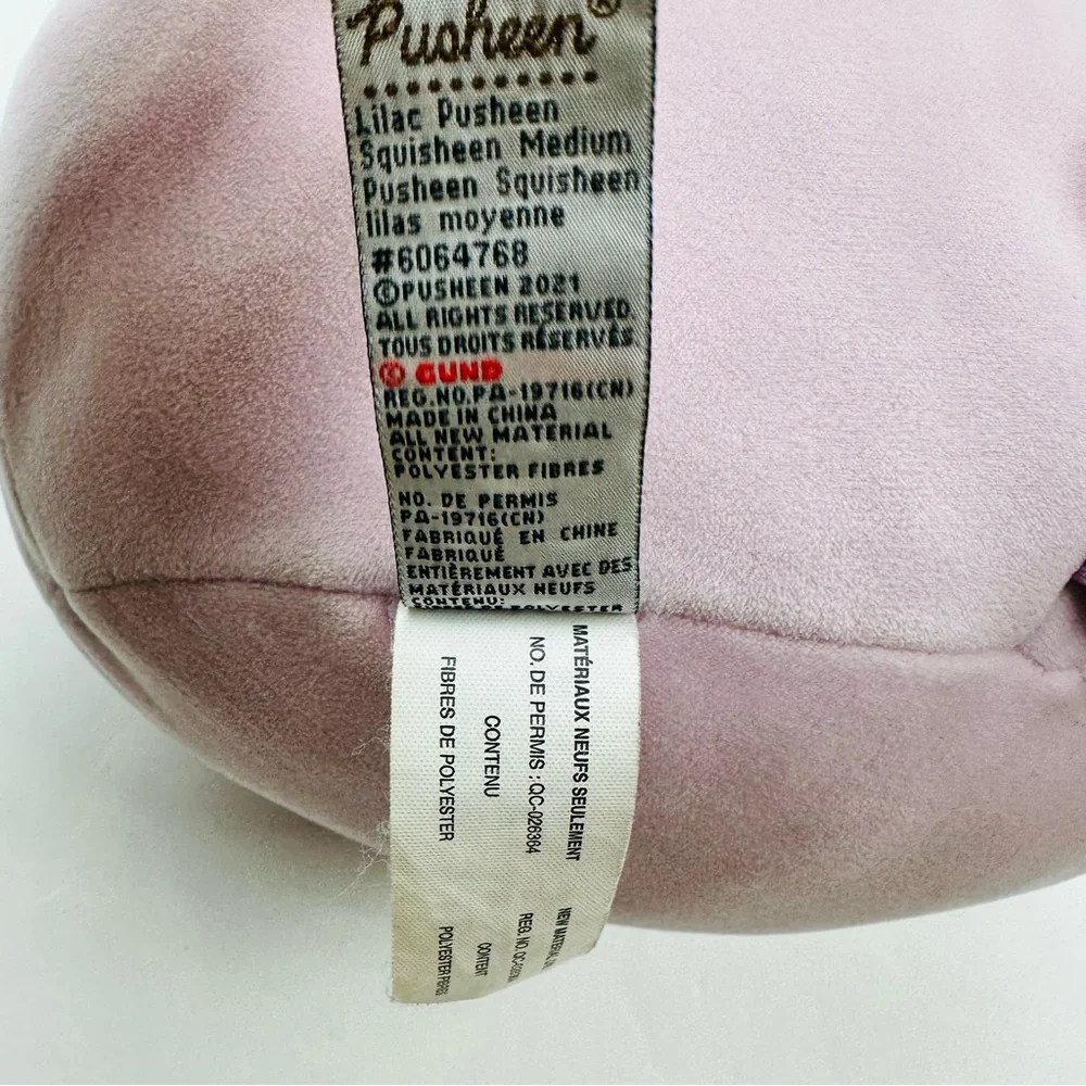 Aurora Lilac Pastel Pusheen Kawaii Stuffed Animal Plush